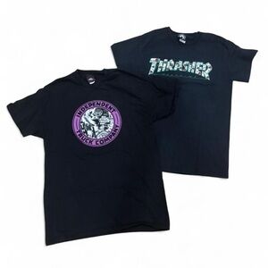 Skate Independent & Thrasher Graphic Tee Bundle
